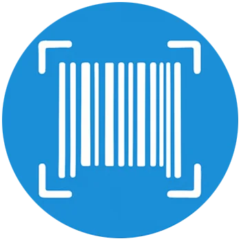 The hand of a person holding a scanner and pointing it at the barcode on the end of an archive box on a shelf